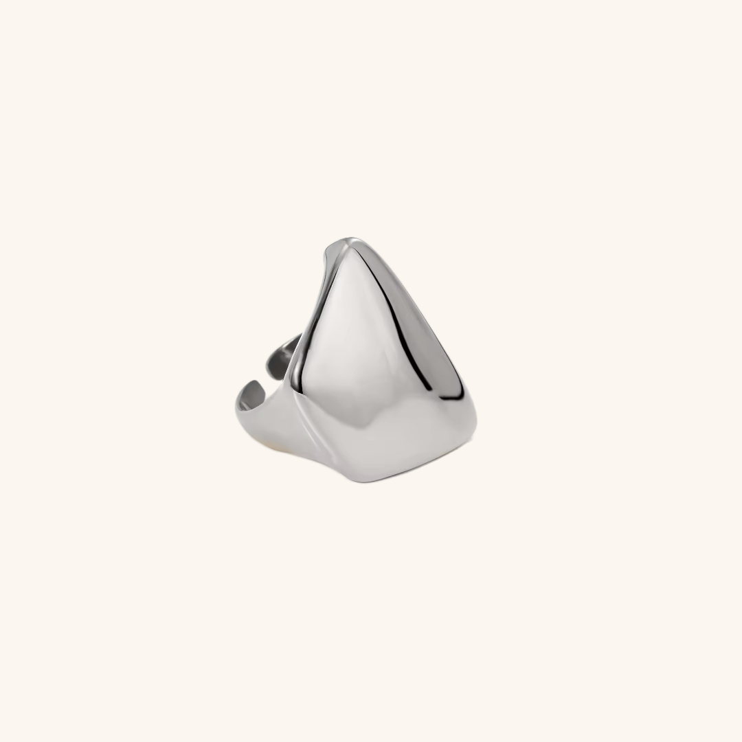 Elowen Geometric Gold Ring
