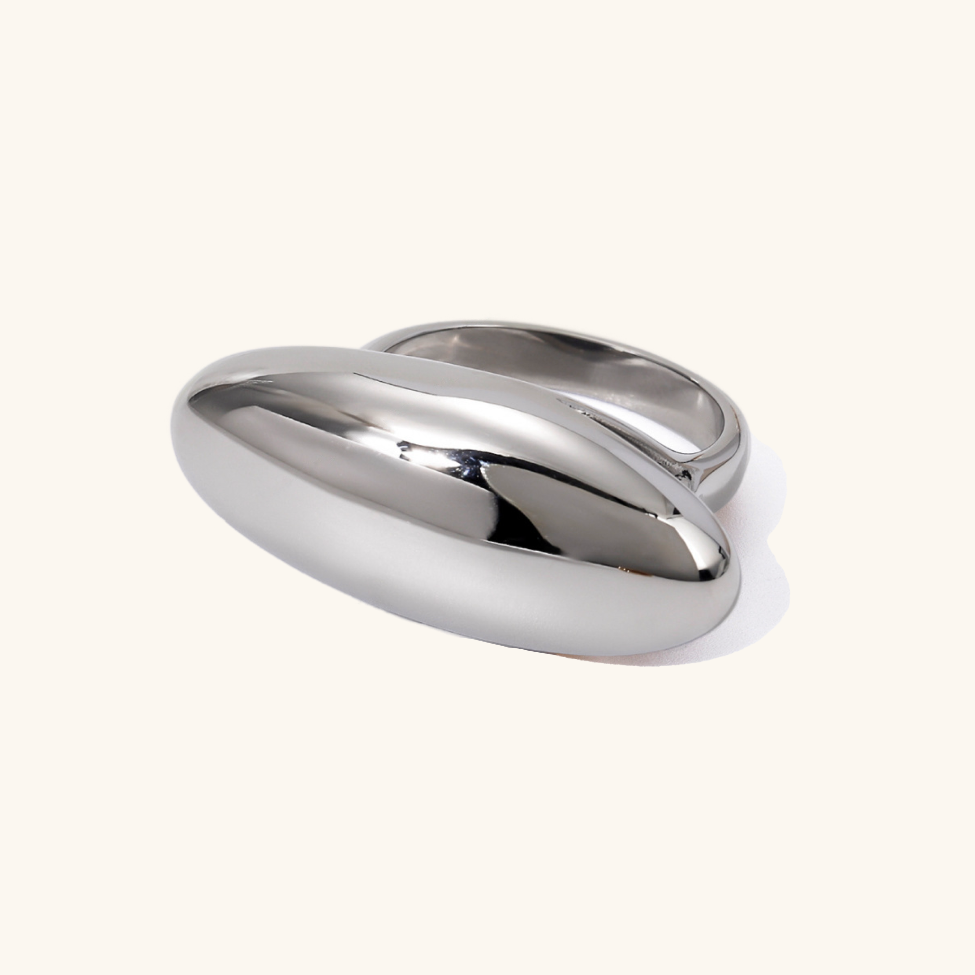 Lenora Oval Stone Statement Ring