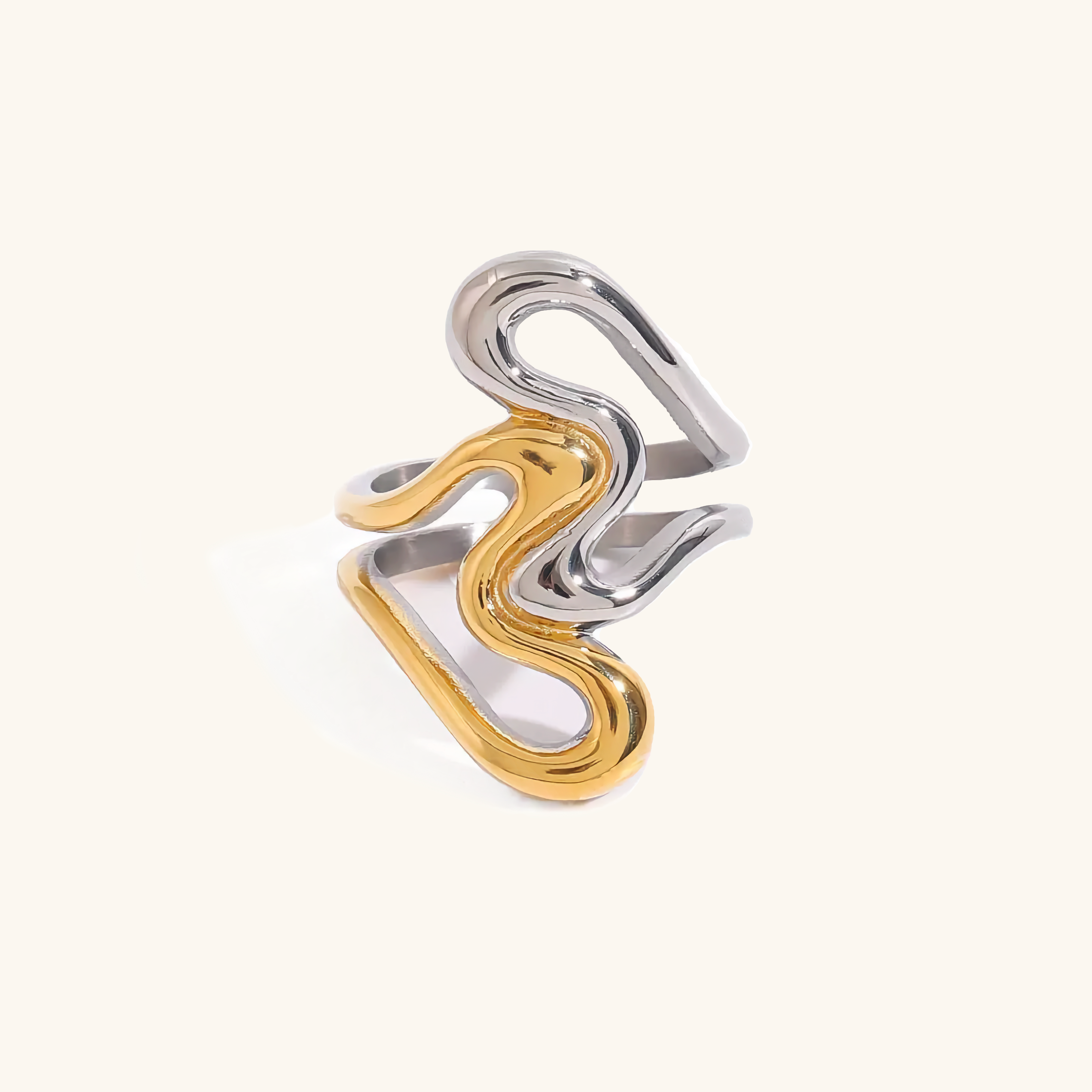 Corina Statement Gold Ring