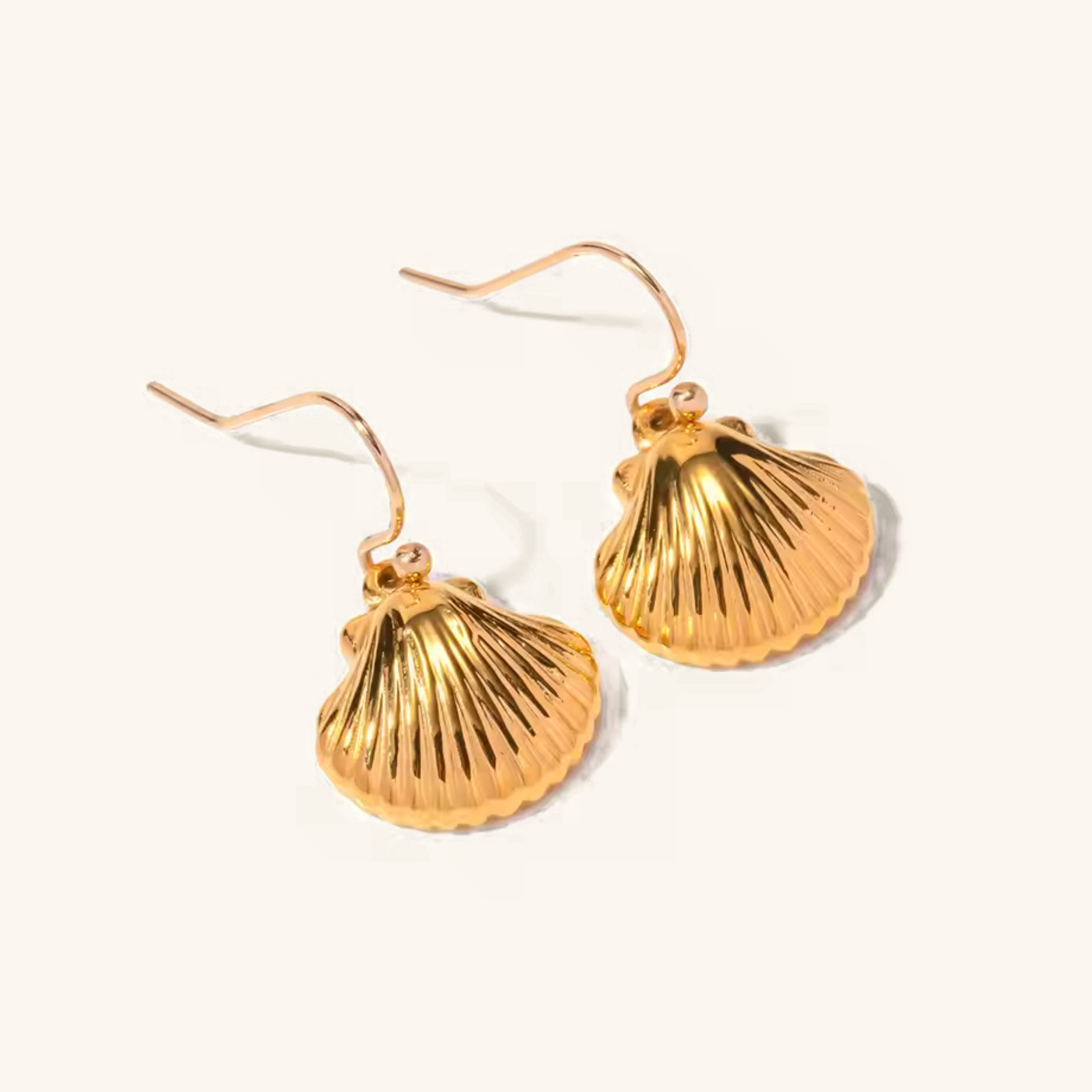 Ocean Whisper Seashell Earrings