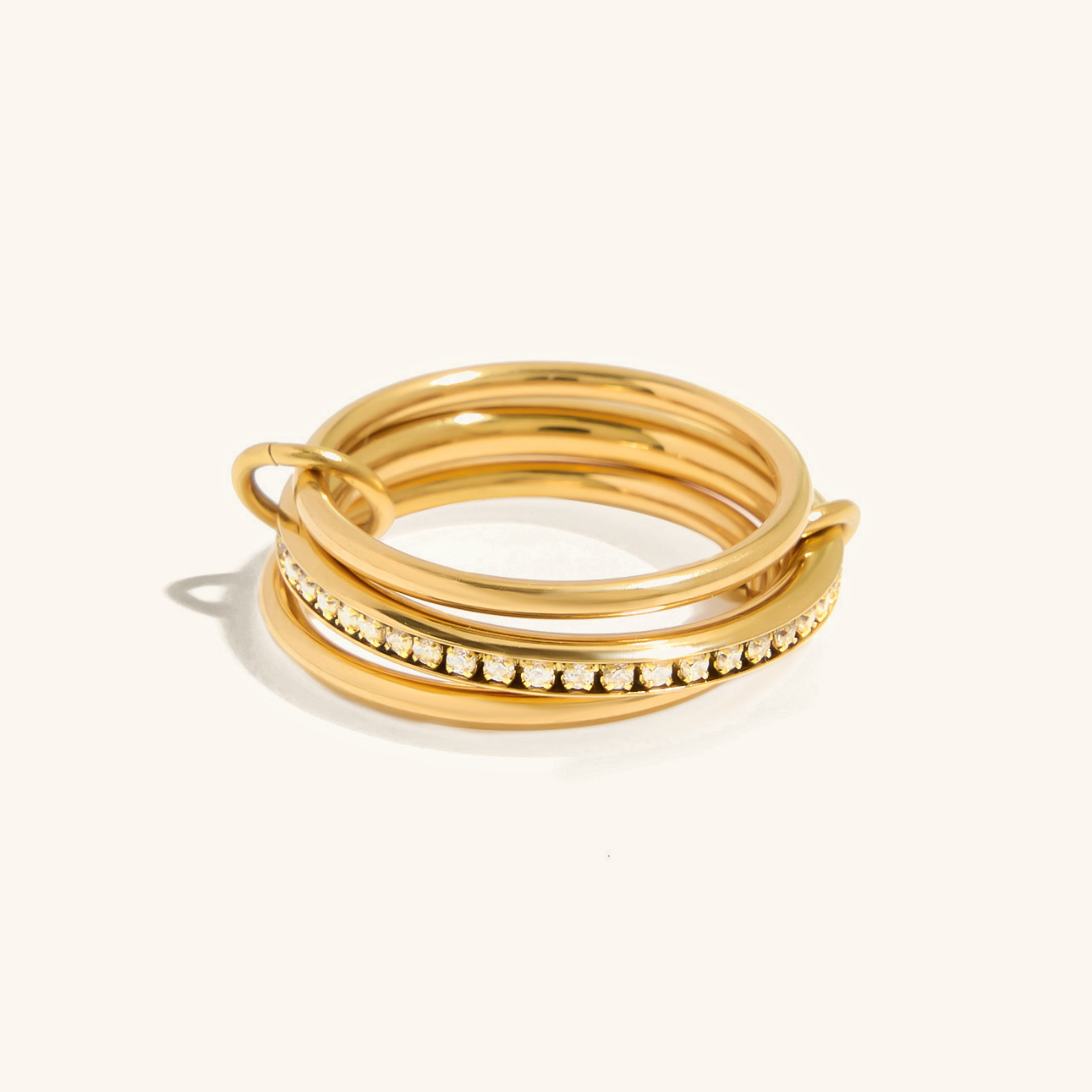 Radiant Trio Ring Set