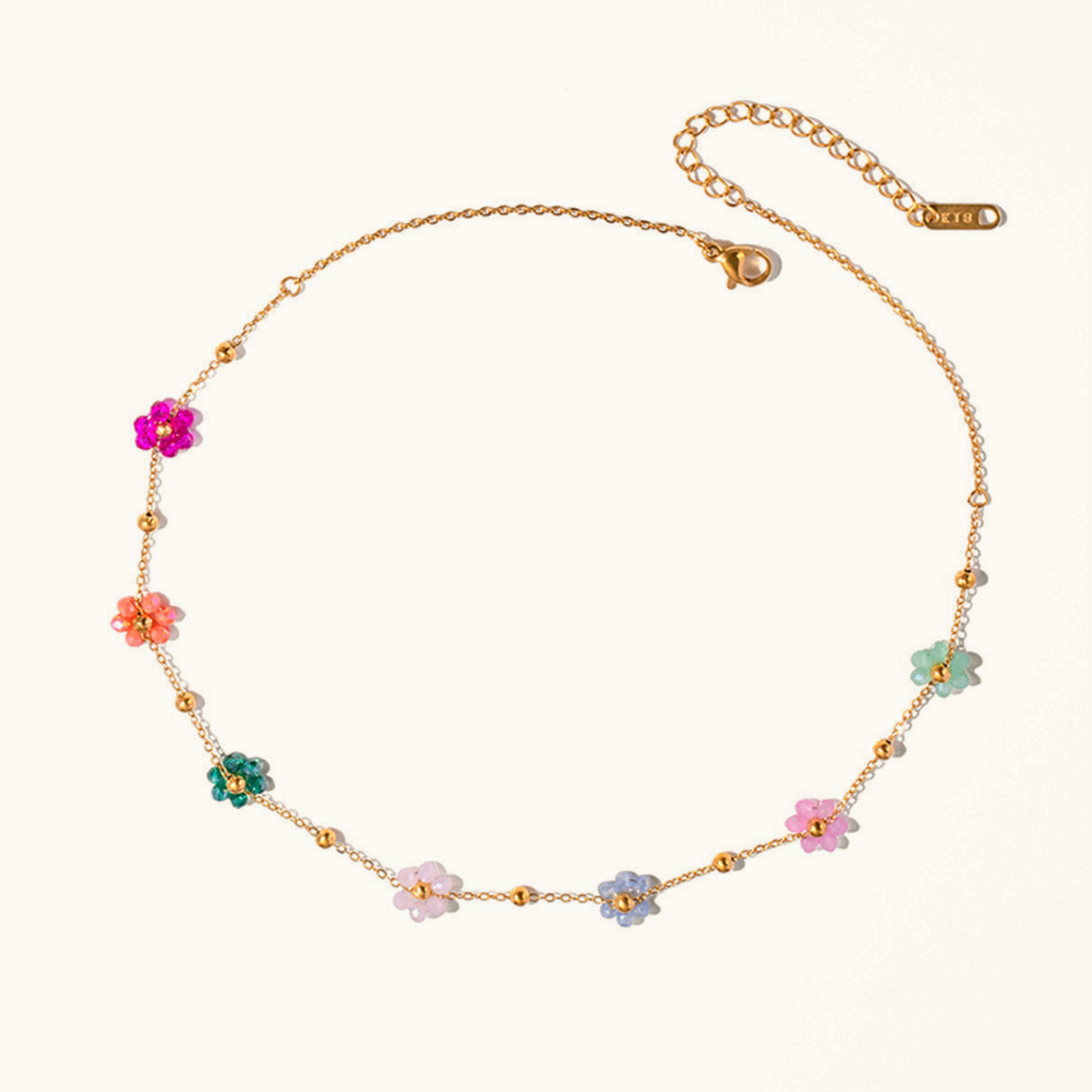 Spring Bloom Gold Necklace