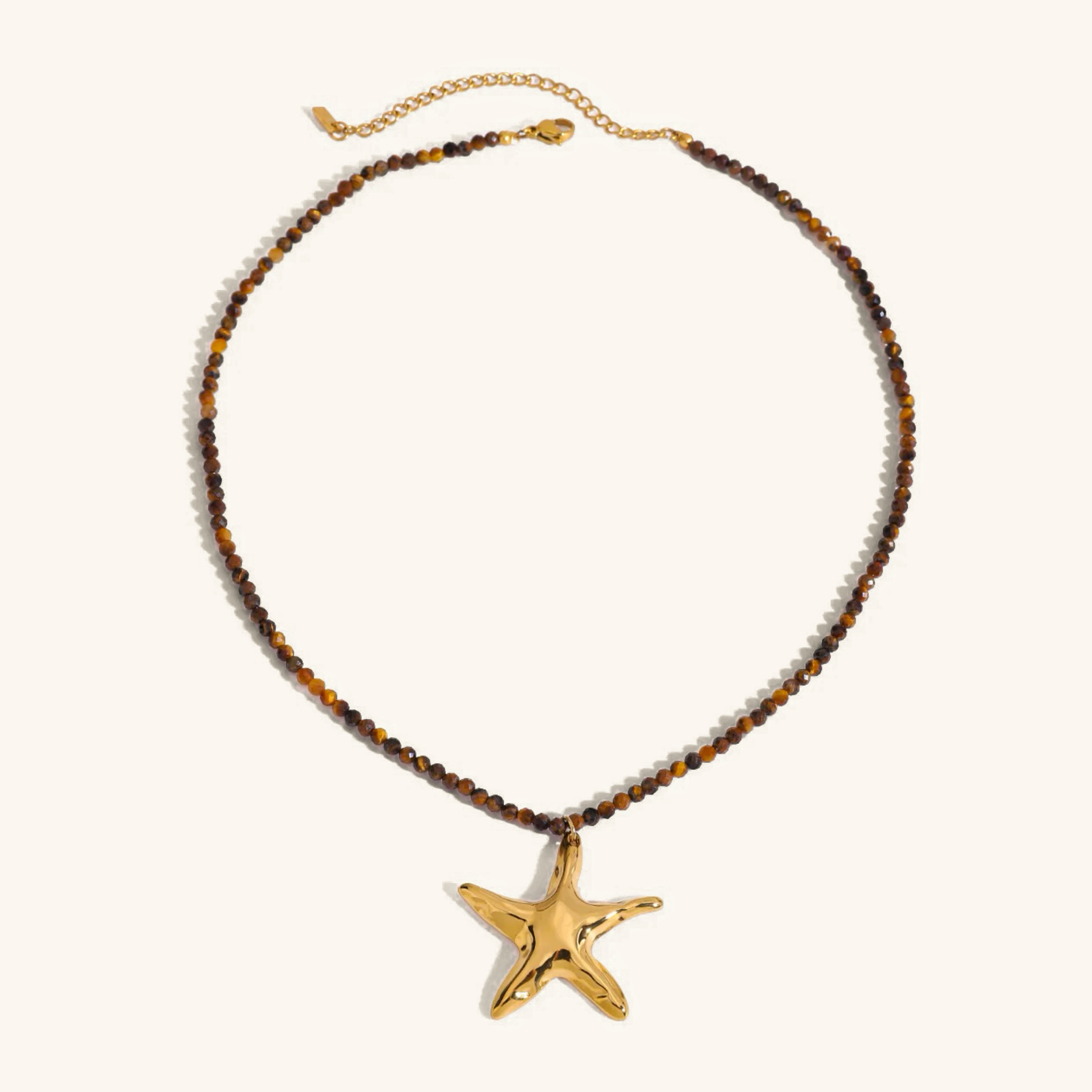 Ocean Sparkle Starfish Necklace