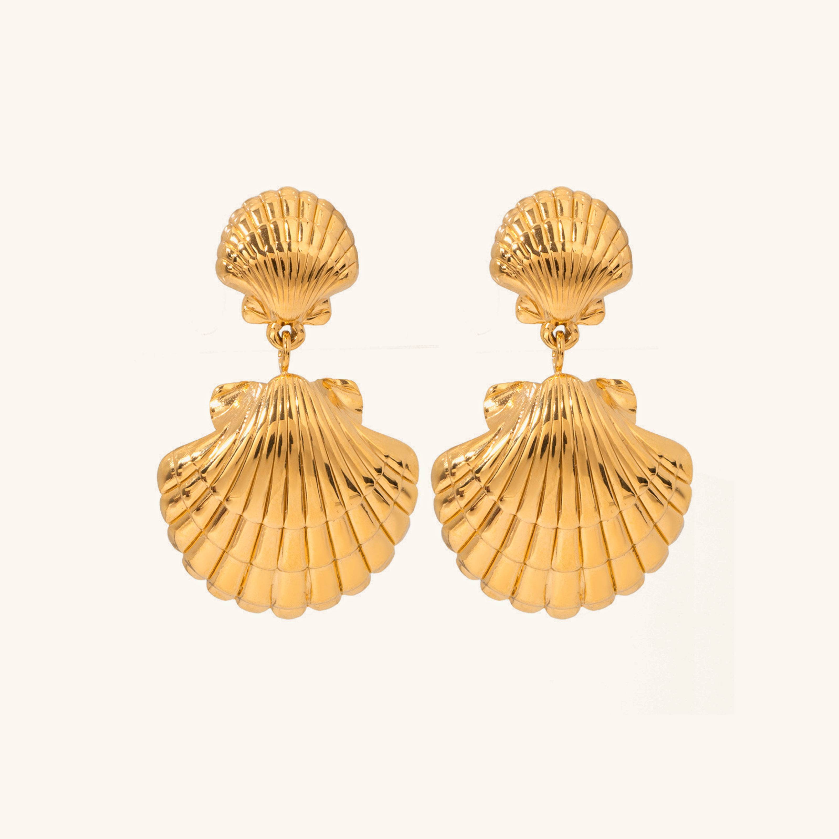 Coastal Charm Seashell Dangles
