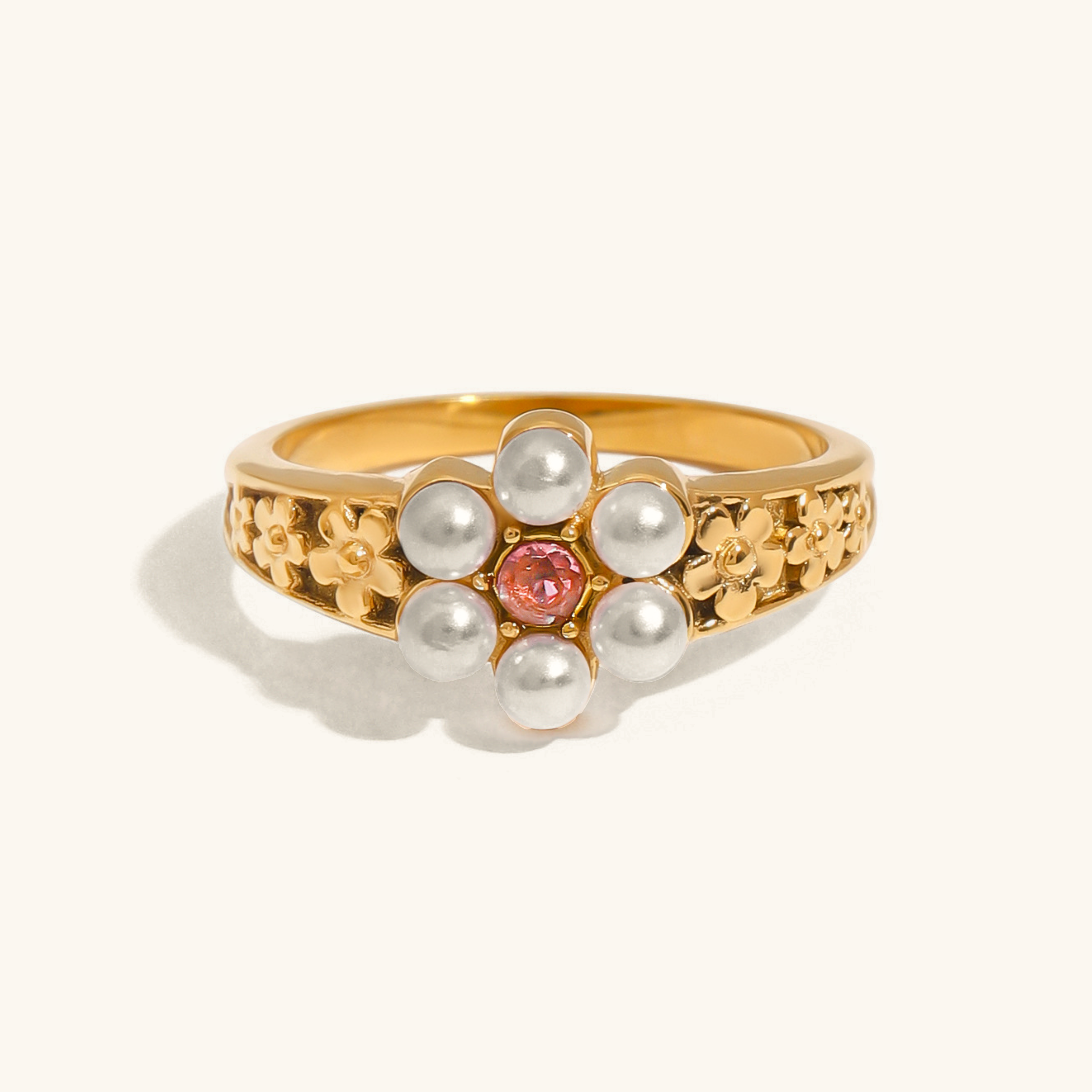 Ethereal Pearl Bloom Ring