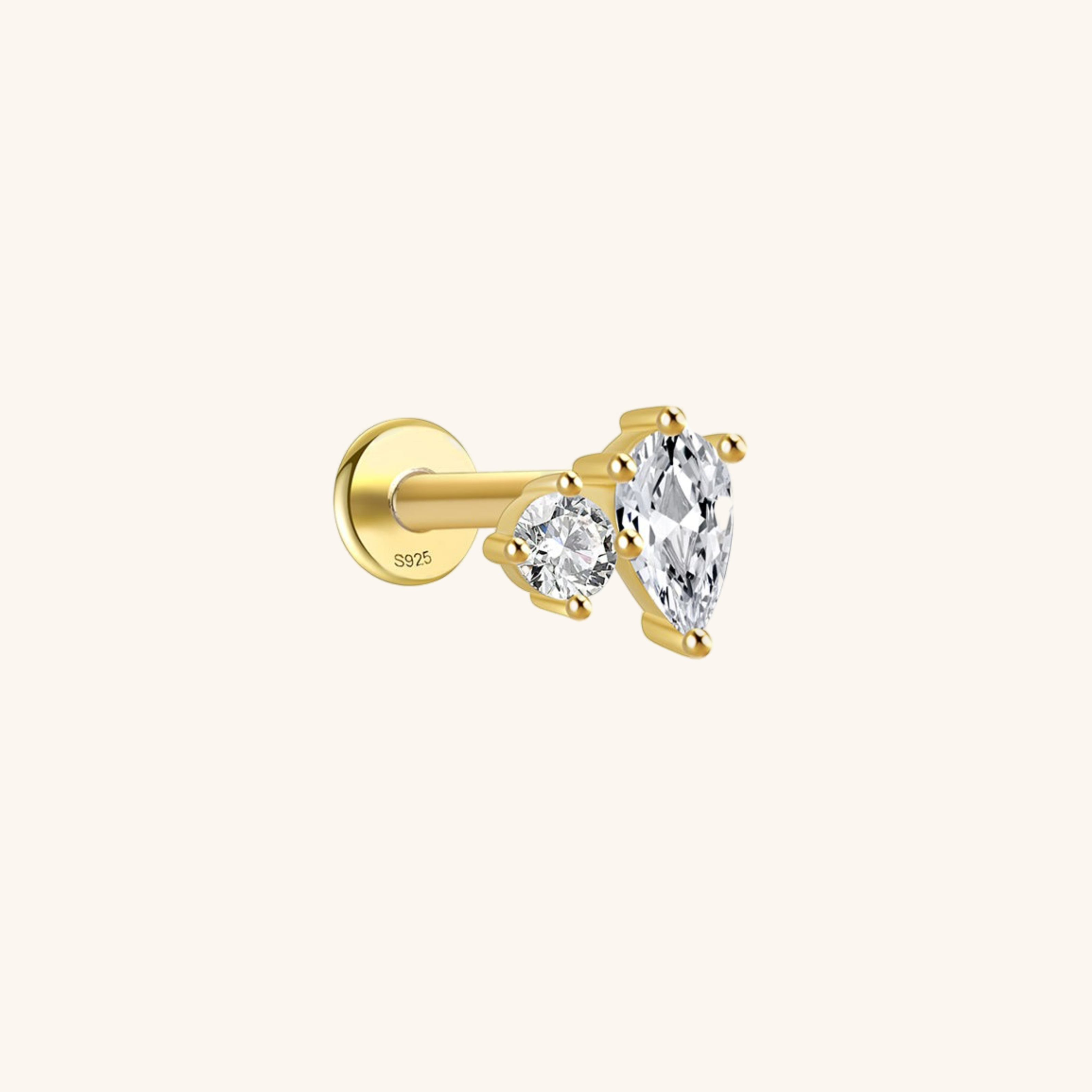 Kate Diamond Stud Earring