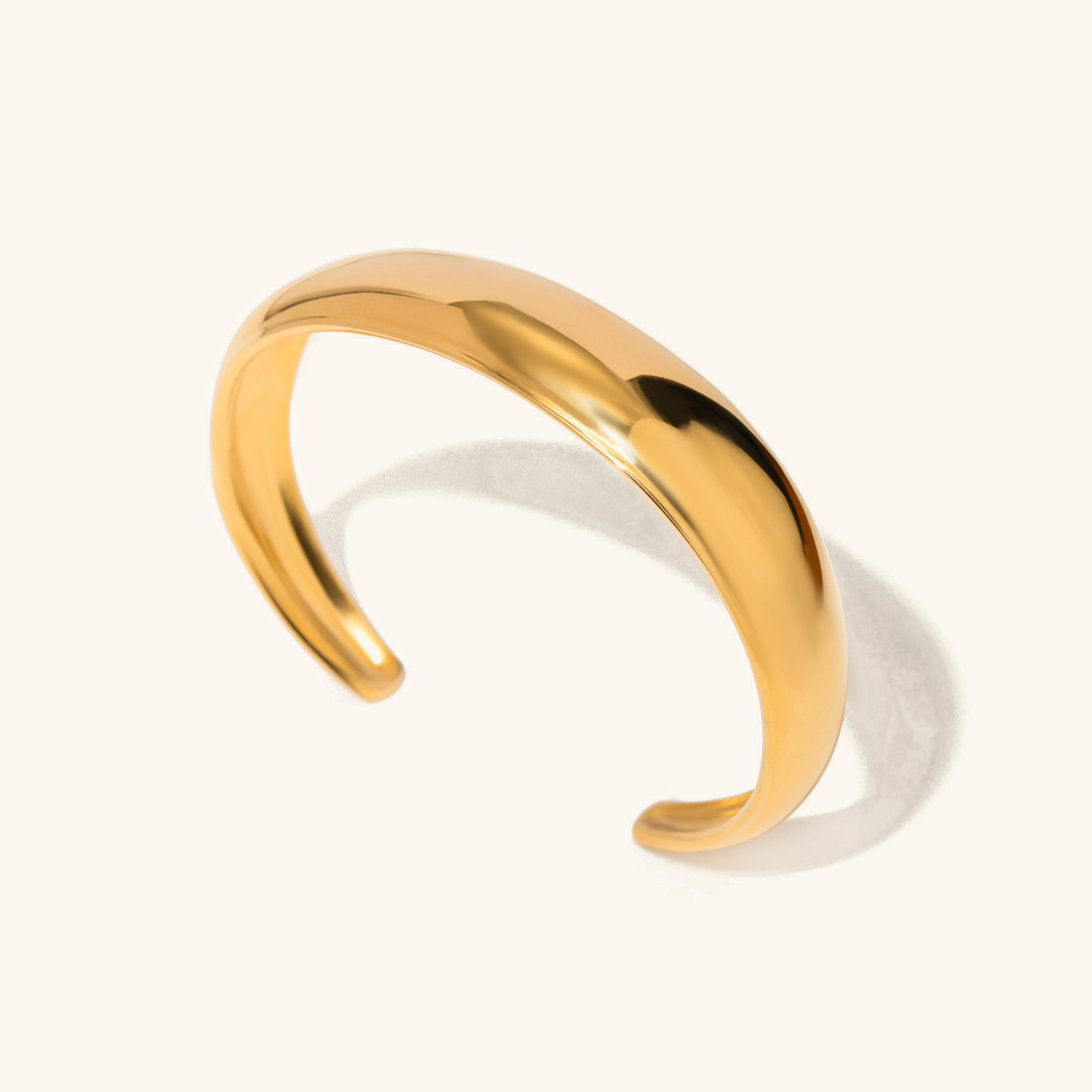 Marissa Golden Bangle - Timeless Elegance