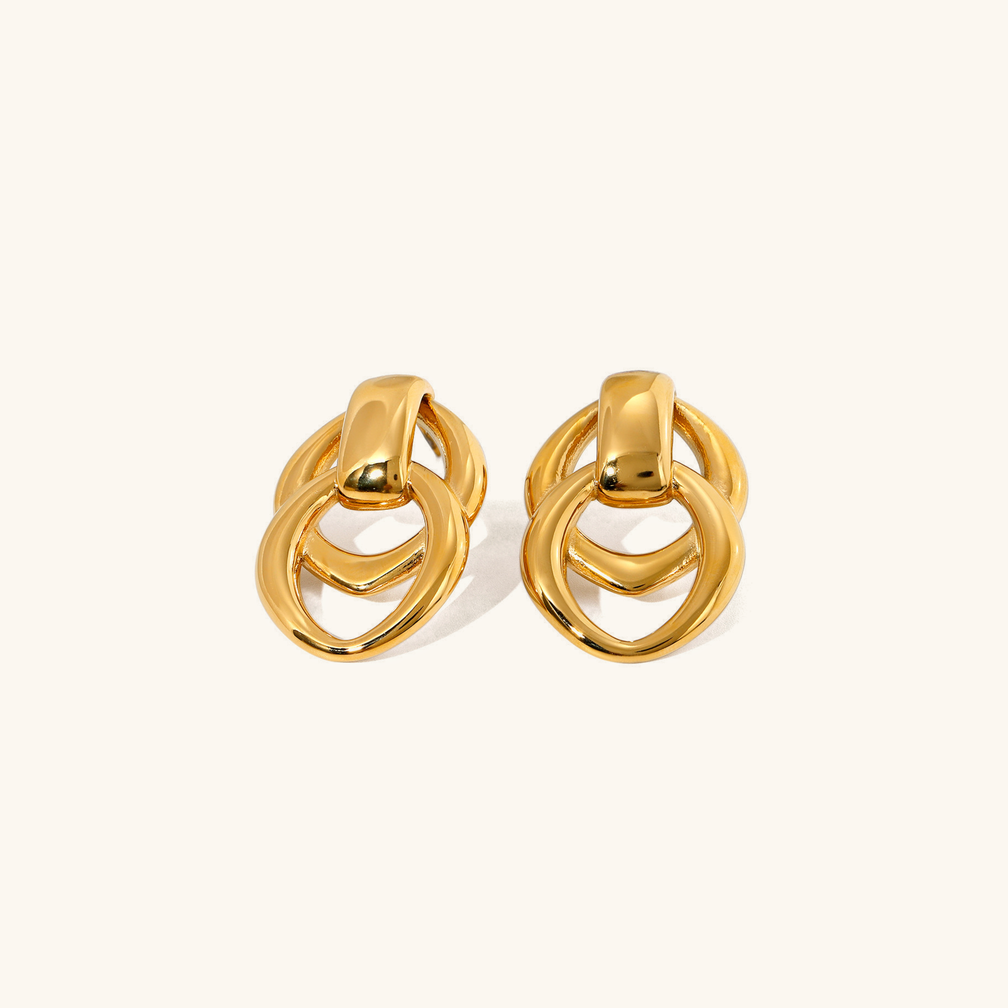Luxe Gold Hoop Earrings