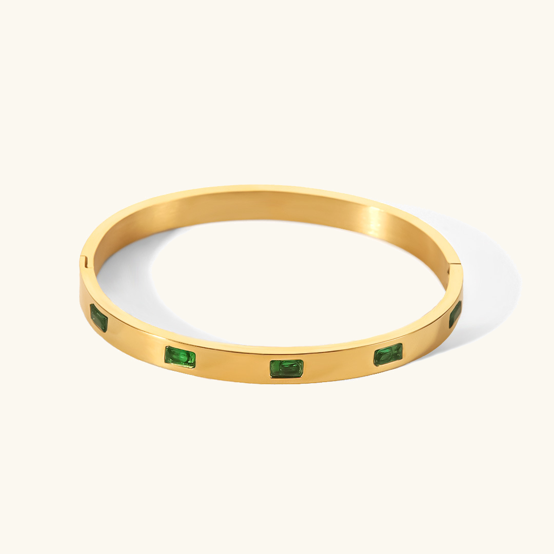 Regal Radiance Gold Bangle