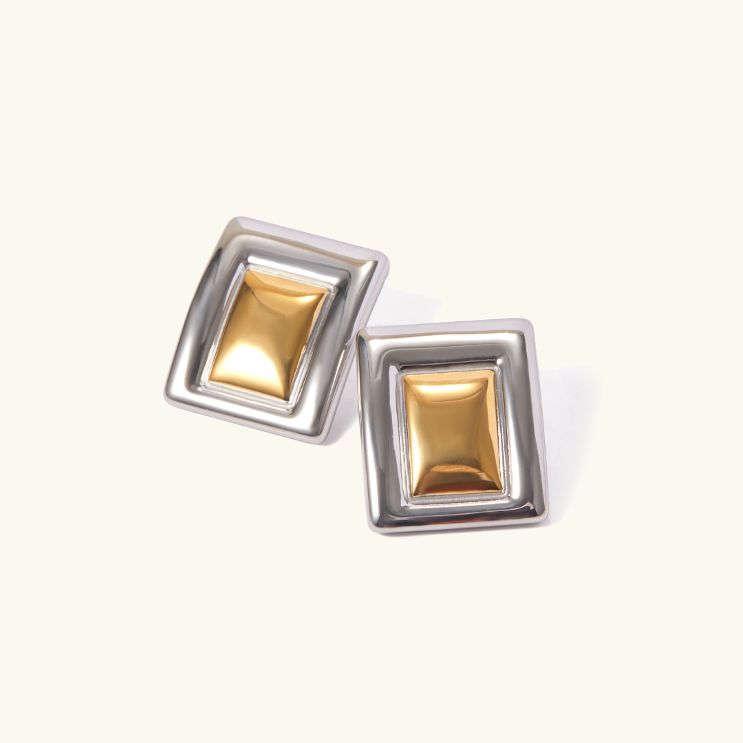 Elegance Two Tone Dangles