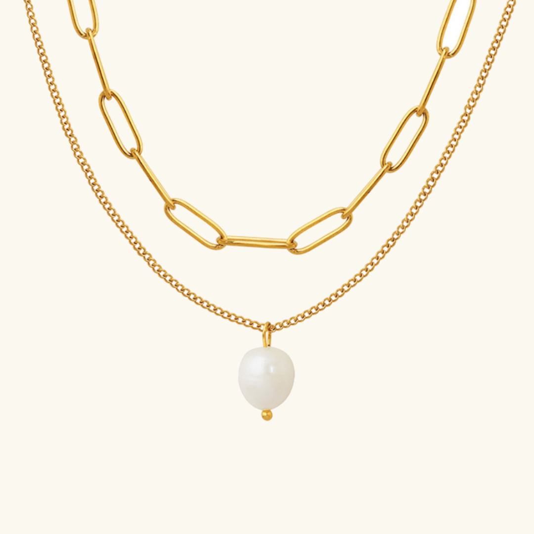 Ocean Whisper Pearl Necklace