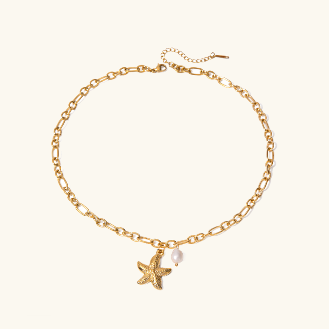 Ocean Star Pearl Necklace