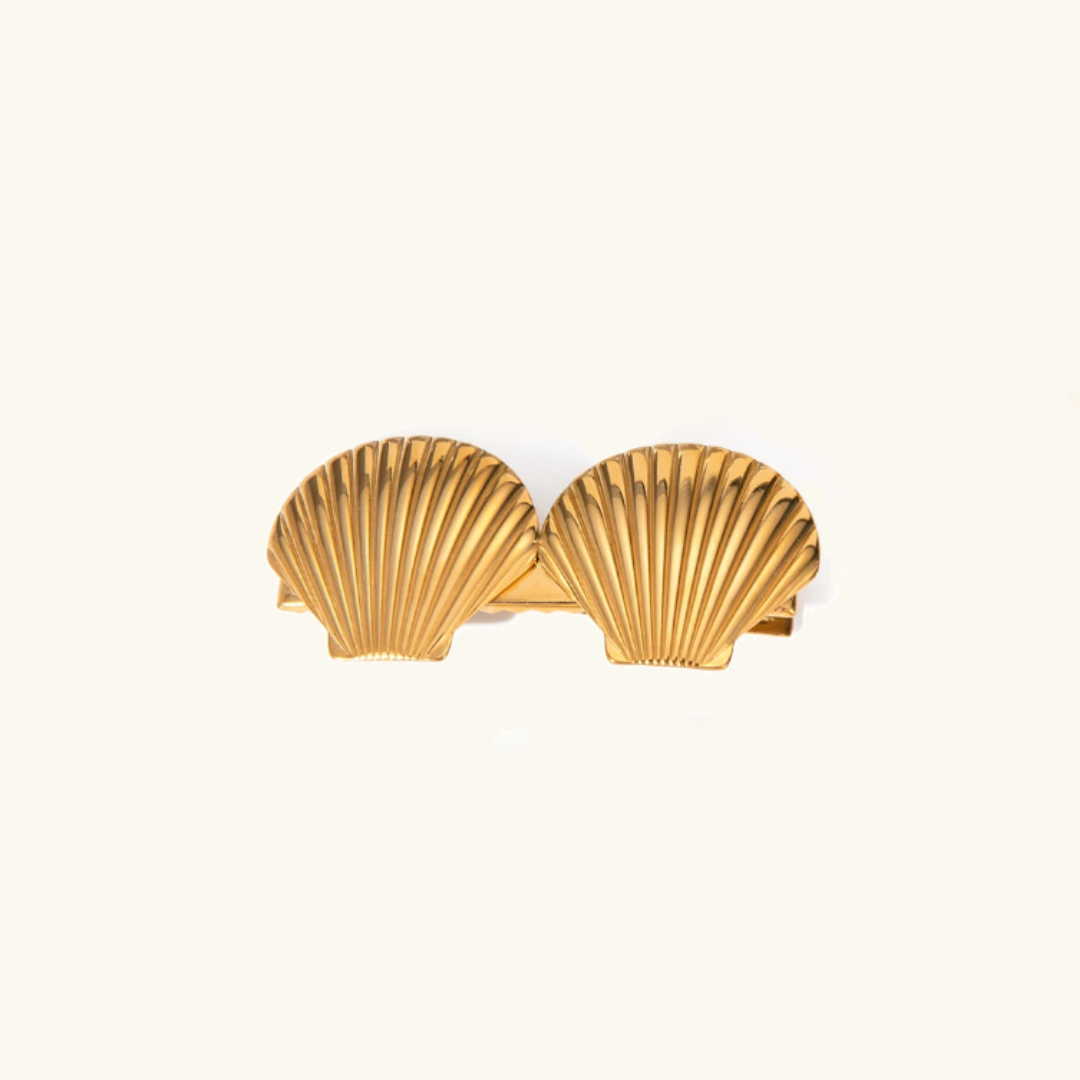 Seashell Gold Hair Accent