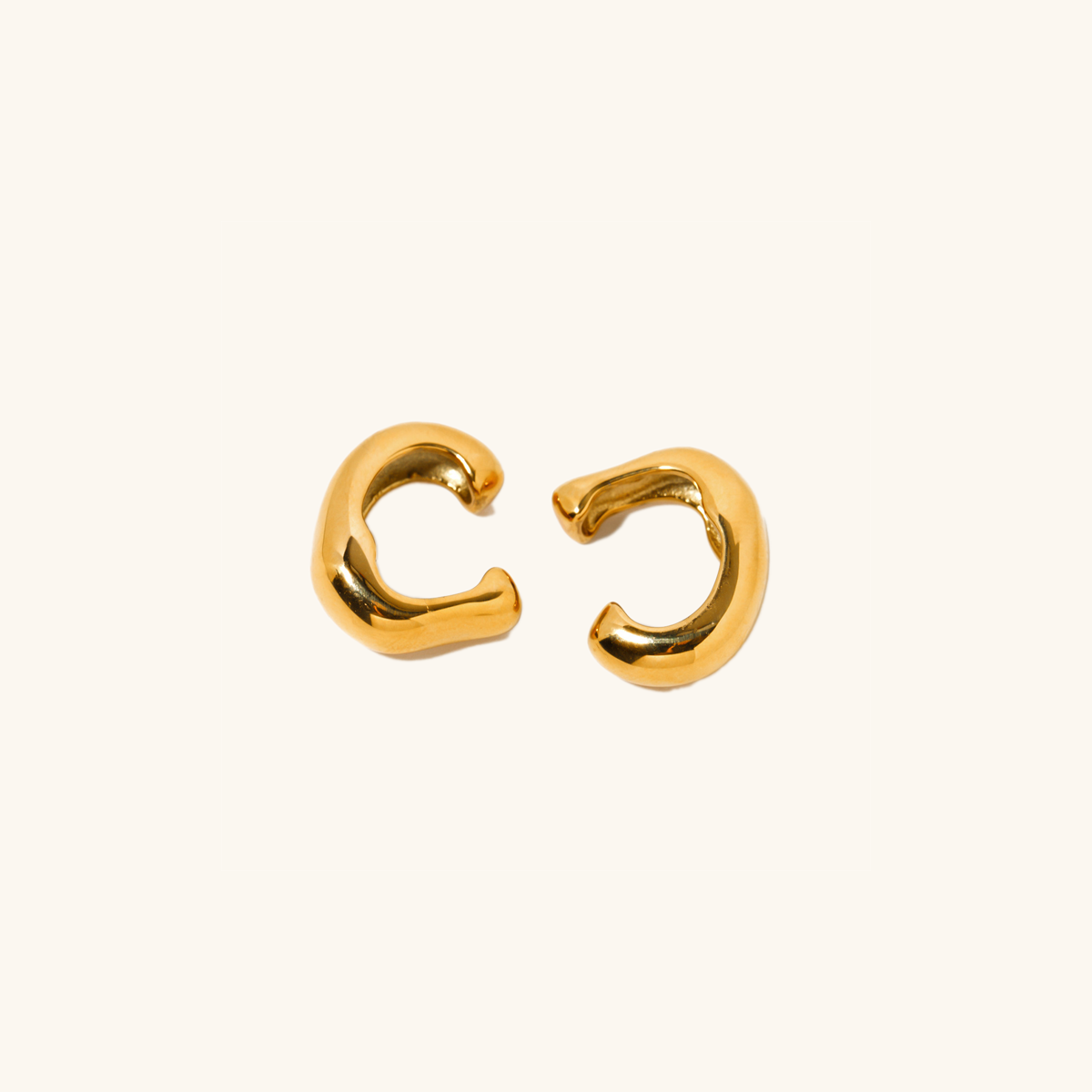 Fabienne Irregular Gold Ear Cuff