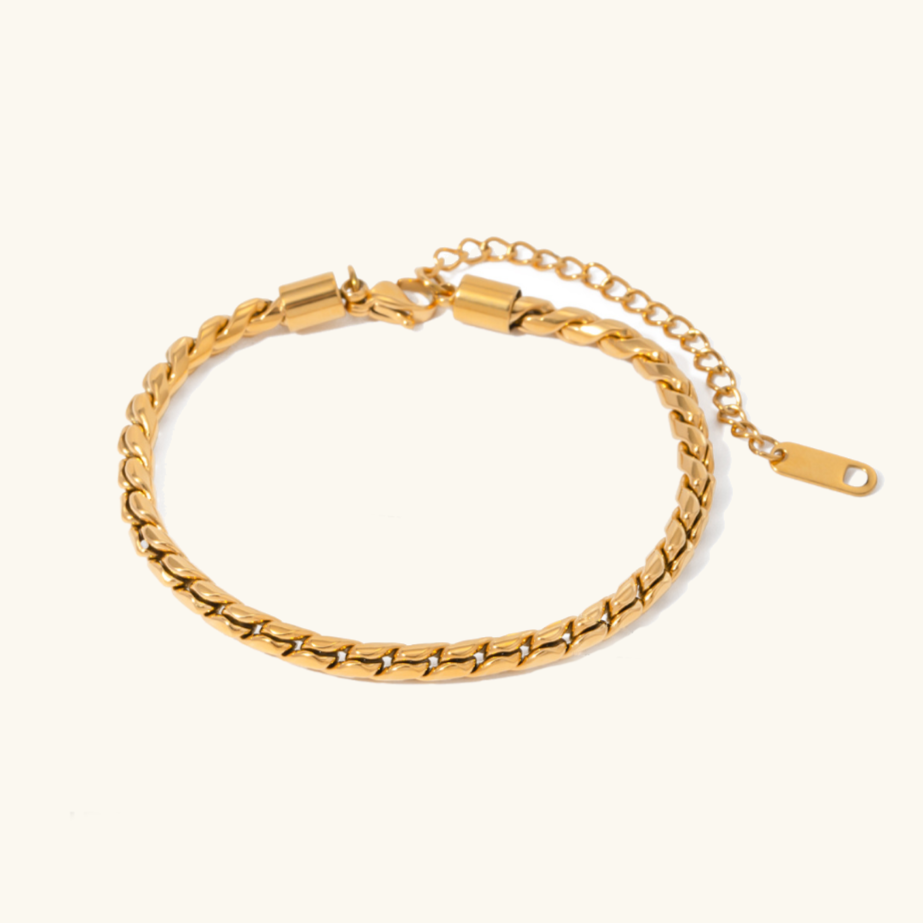 Mirabella Chain Bracelet - Gold