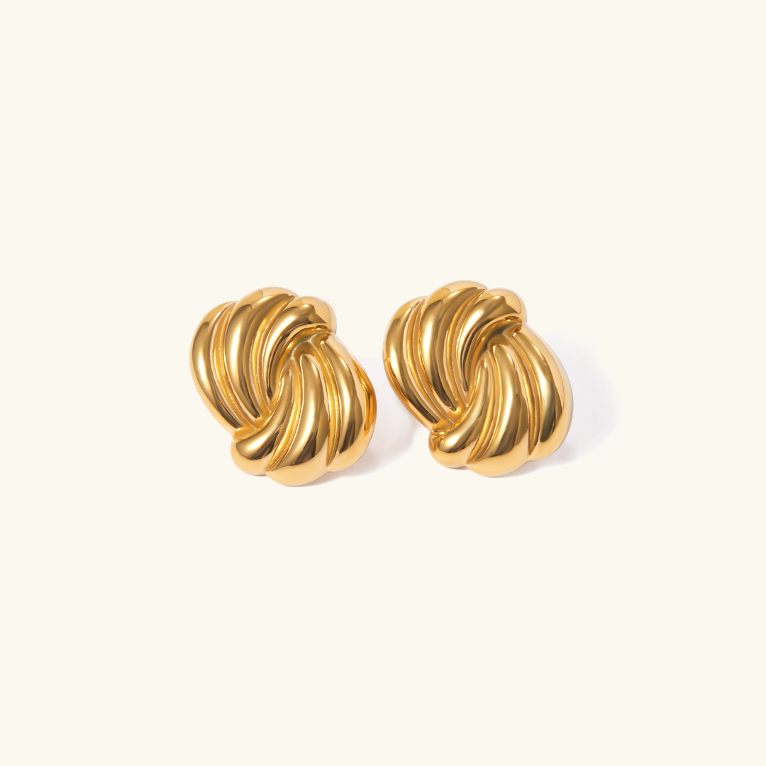 Ethereal Gold Hoop Earrings
