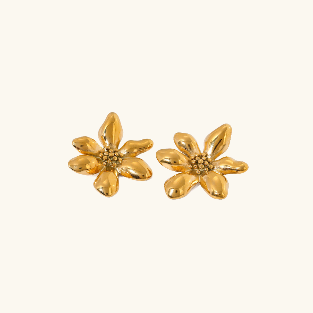 Golden Bloom Earrings