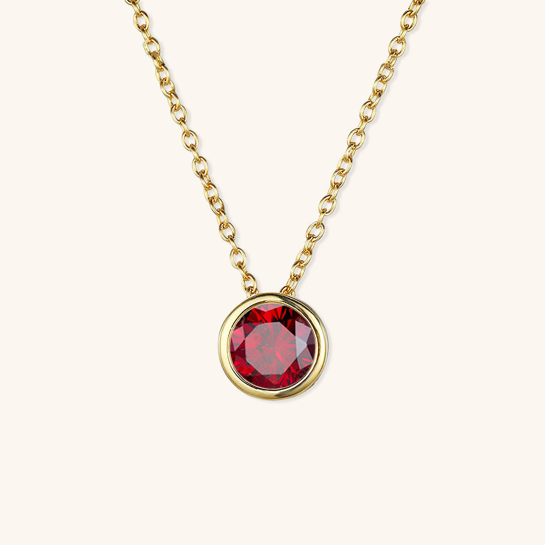 Personalized Birthstone Necklace