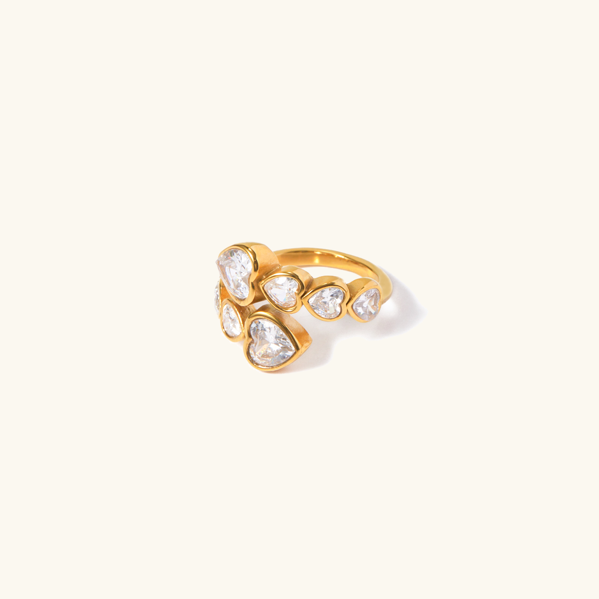 Romy Radiant Heart Ring
