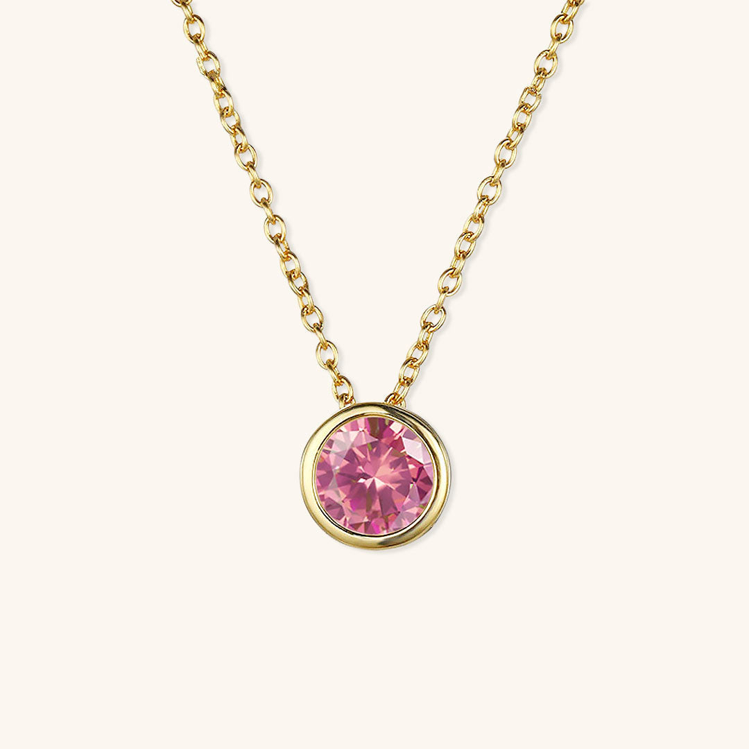 Personalized Birthstone Necklace
