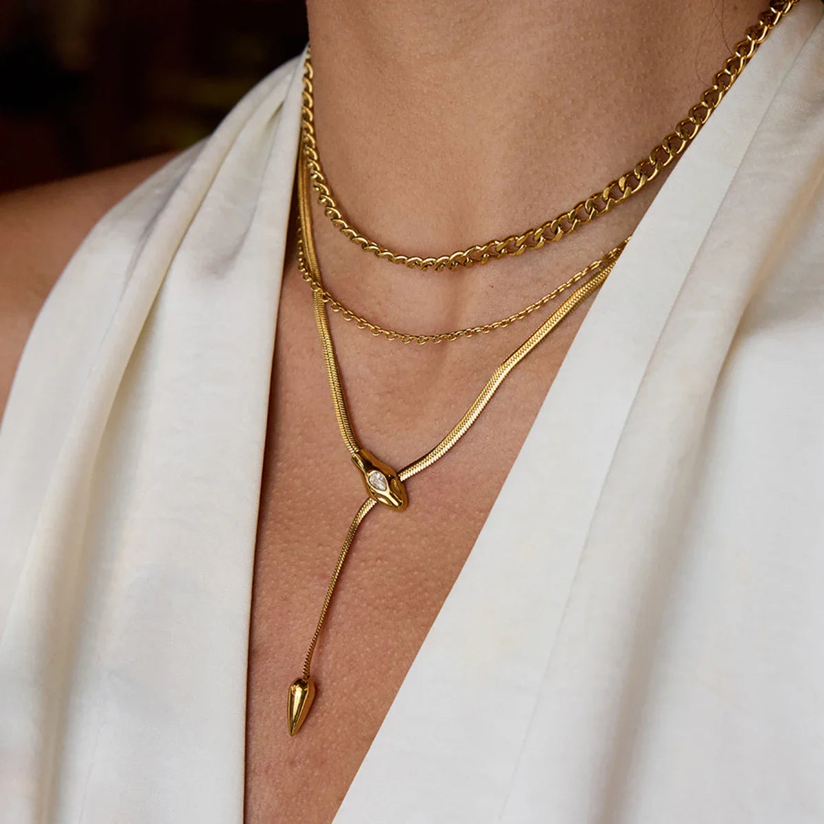 Ysolde Cuban Link Chain Necklace