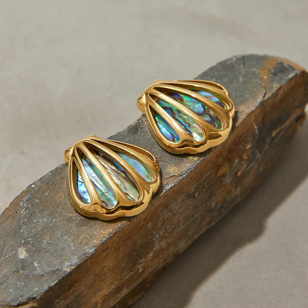 Oceanic Nautilus Earrings