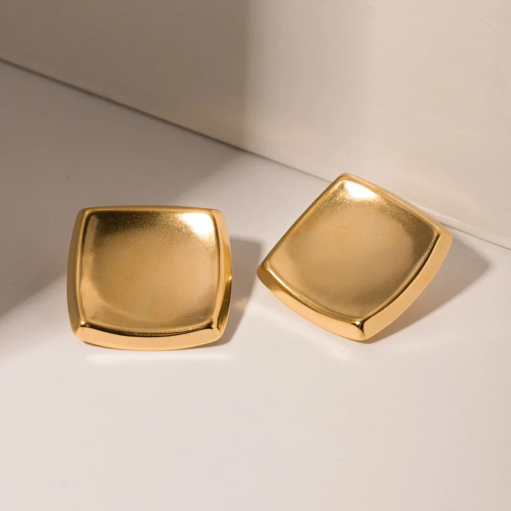 Ethereal Gold Studs