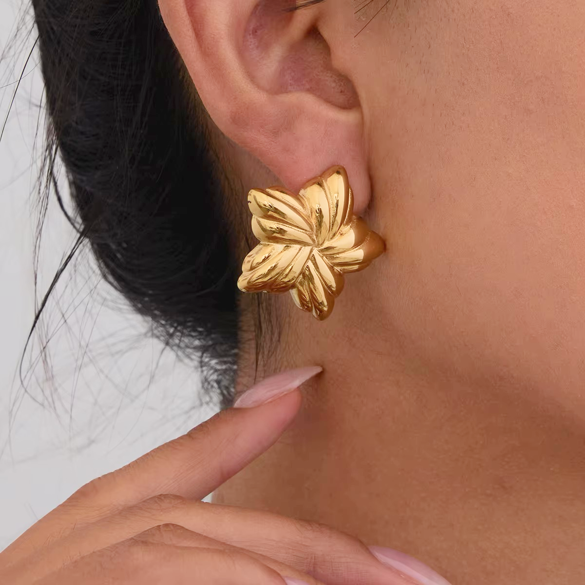 Golden Celestial Studs