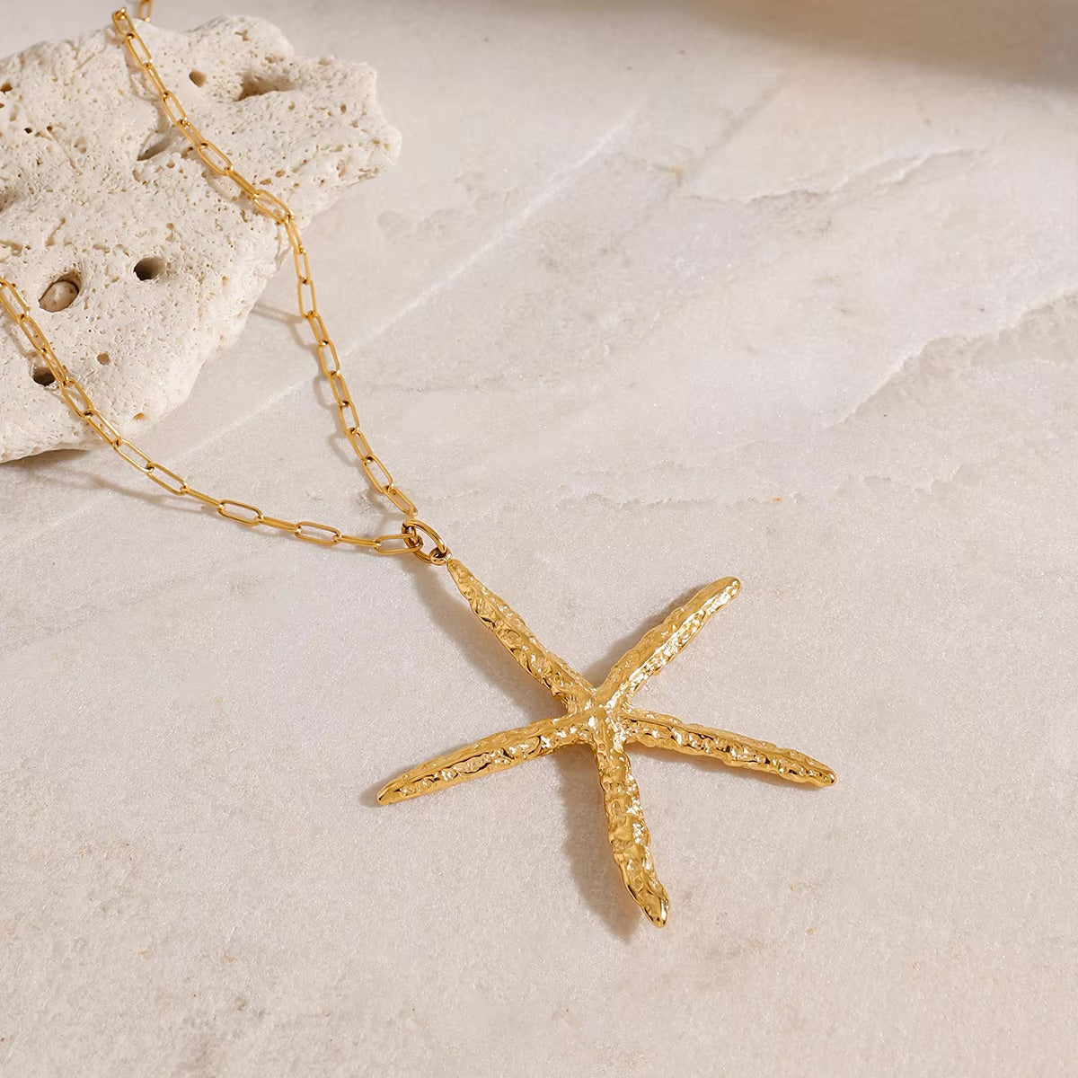 Oceanic Starfish Pendant