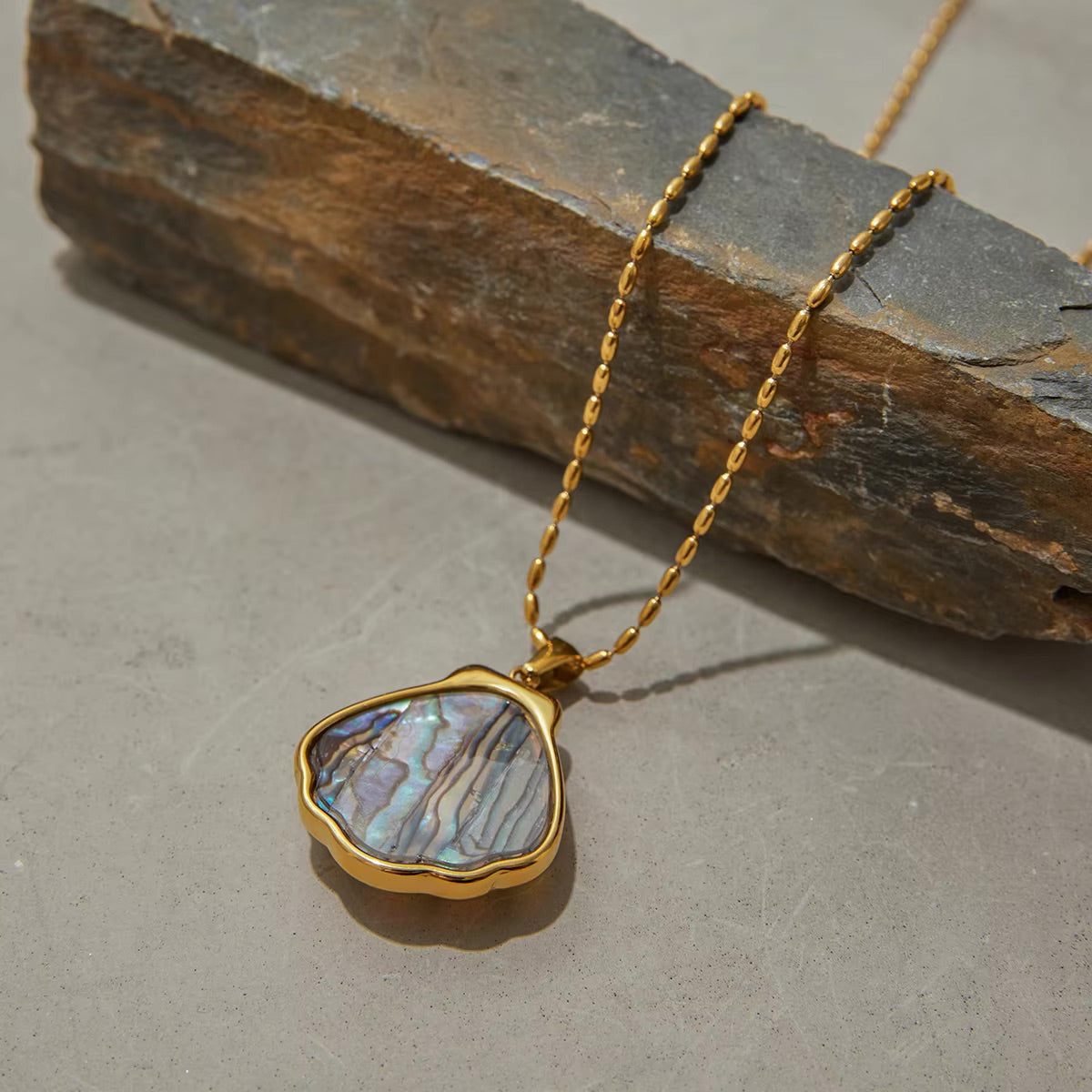 Ocean Whisper Seashell Pendant