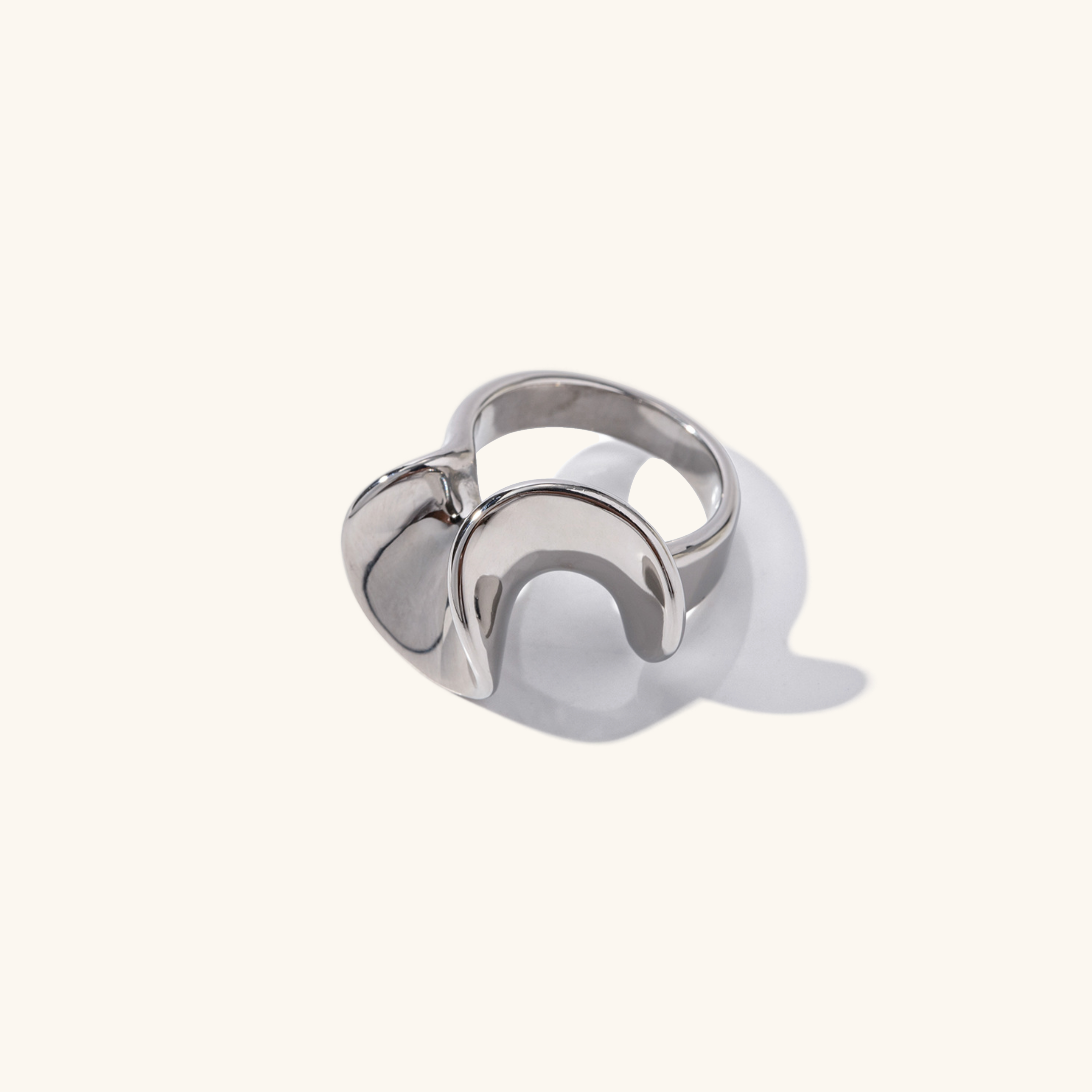 Twisted Radiance Gold Band