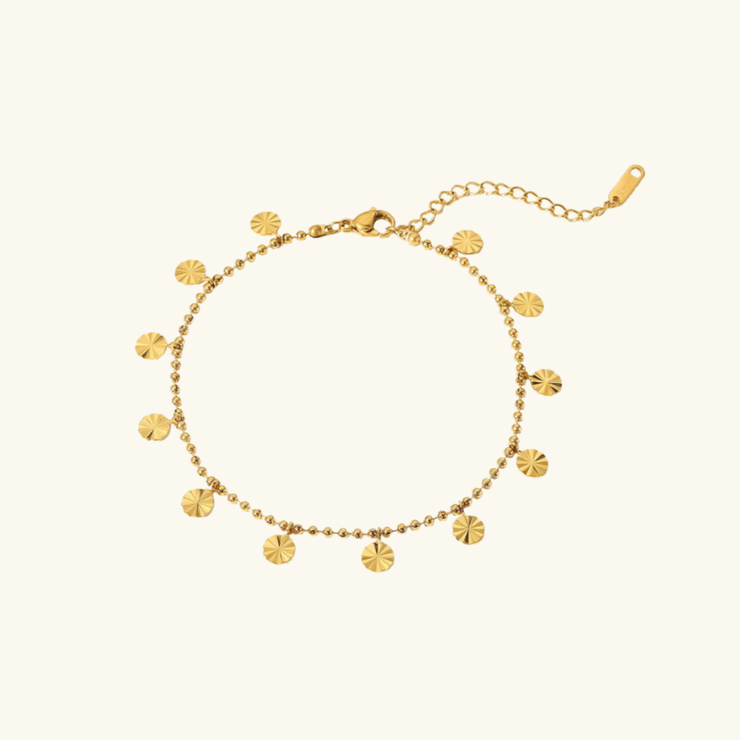 Sloane Dainty Gold Anklet