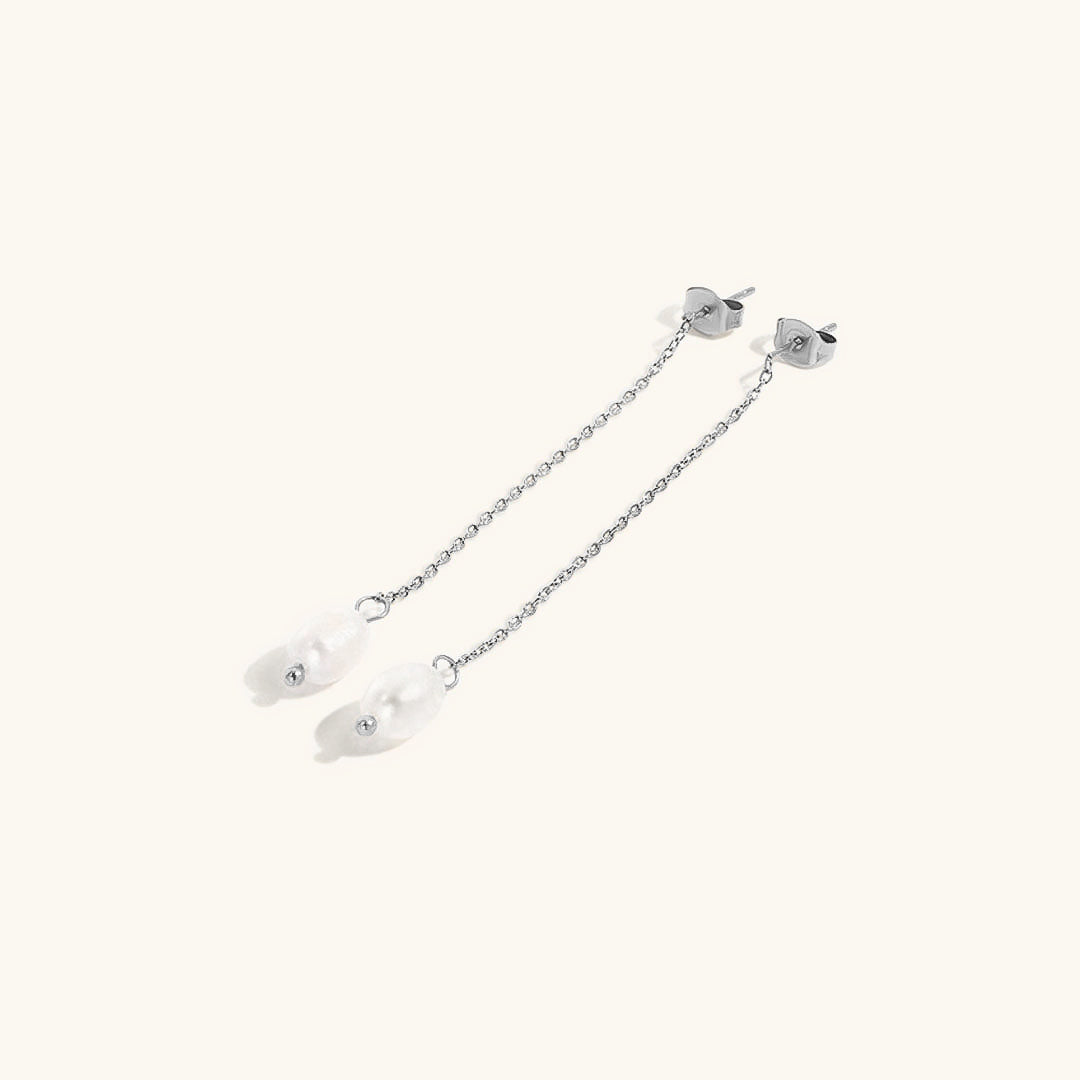 Pearl Drop Elegance Earrings