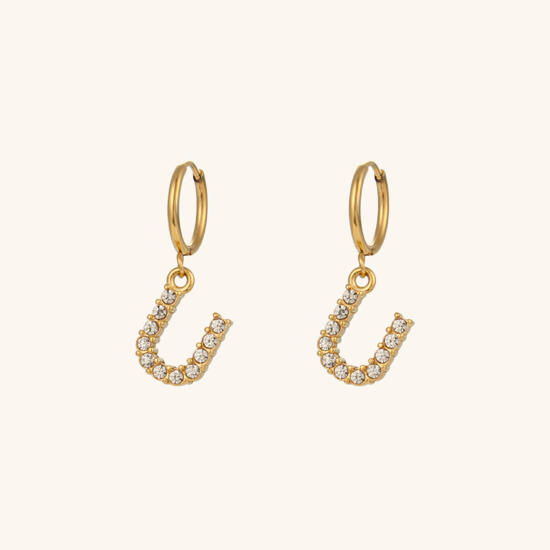 Bespoke Initial Charm Earrings