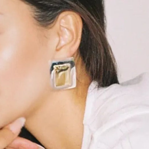 Elegance Two Tone Dangles