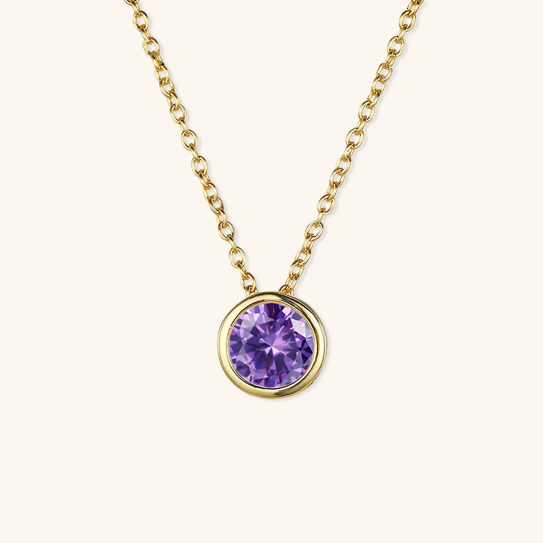 Personalized Birthstone Necklace