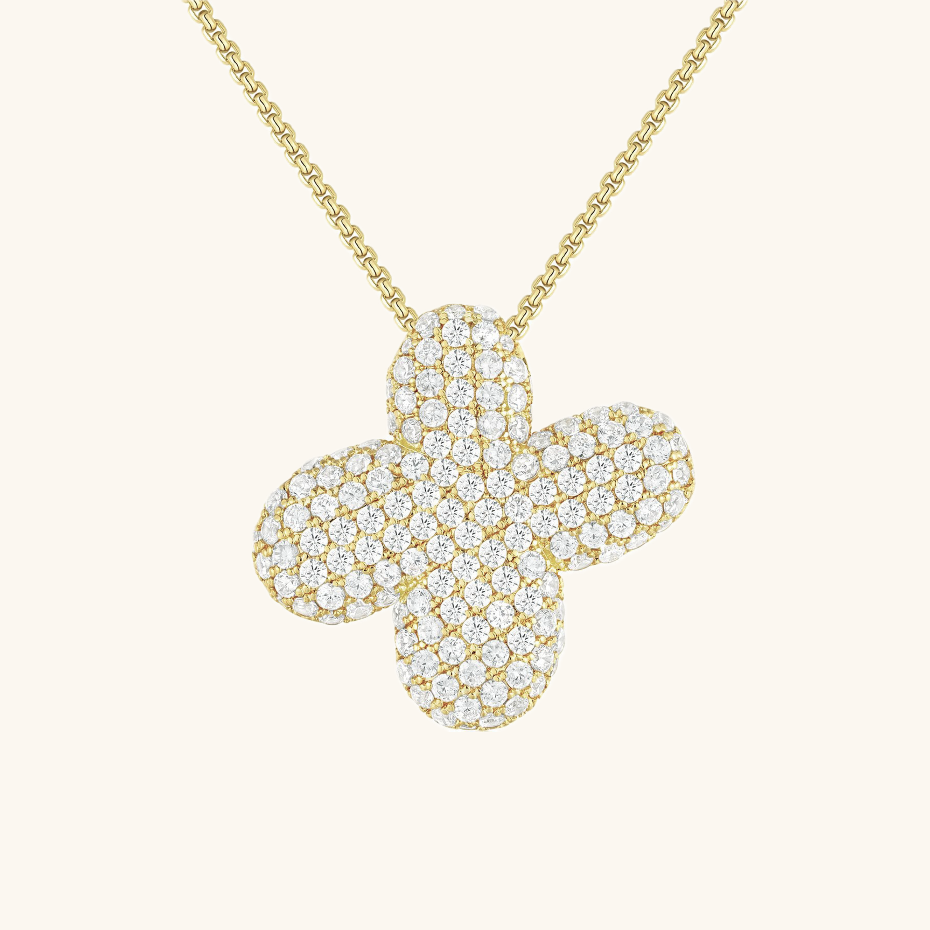 Bespoke Diamond Initial Pendant Necklace