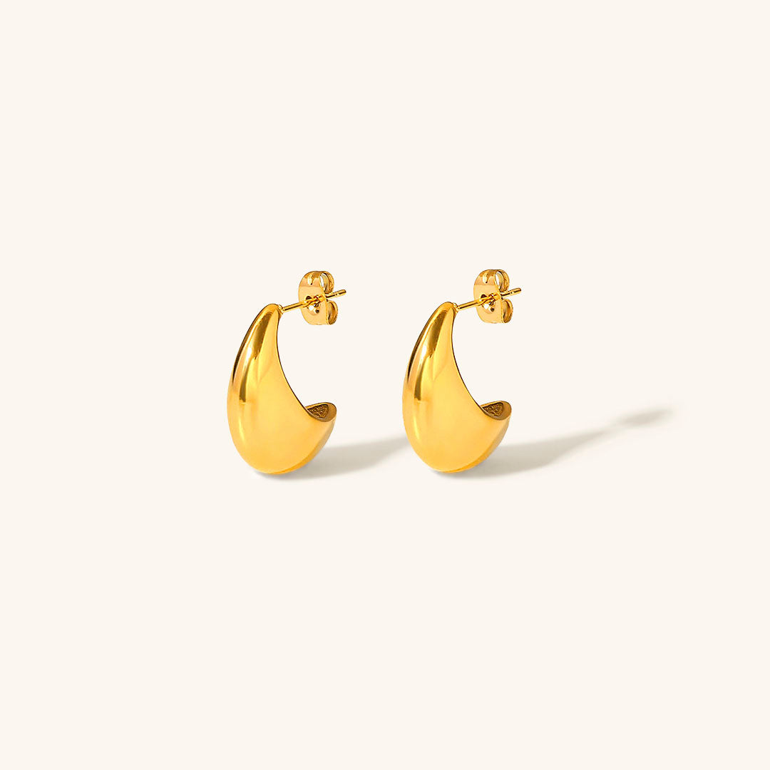 Aura Gold Studs