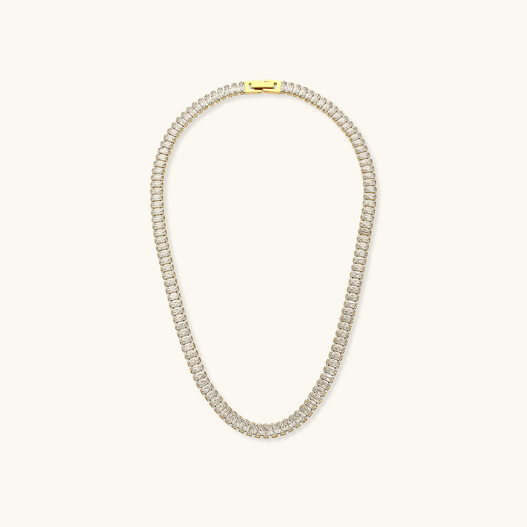 Aura Glow Diamond Necklace