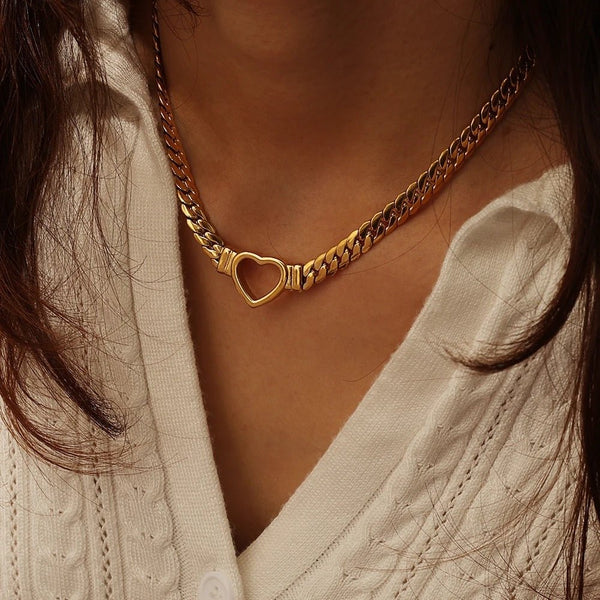 Ethereal Heart Pendant Necklace