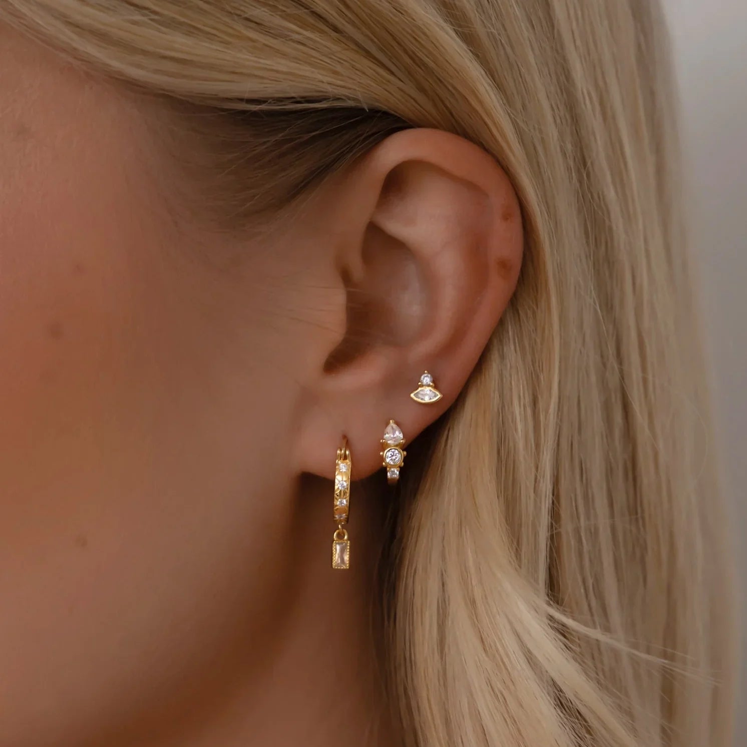 Cassidy Sparkle Hoops