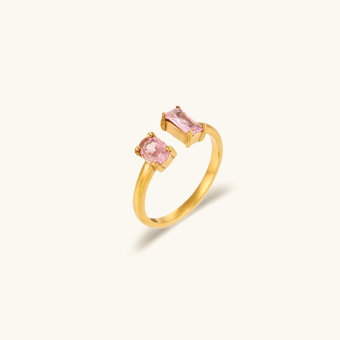 Luminous Gemstone Ring