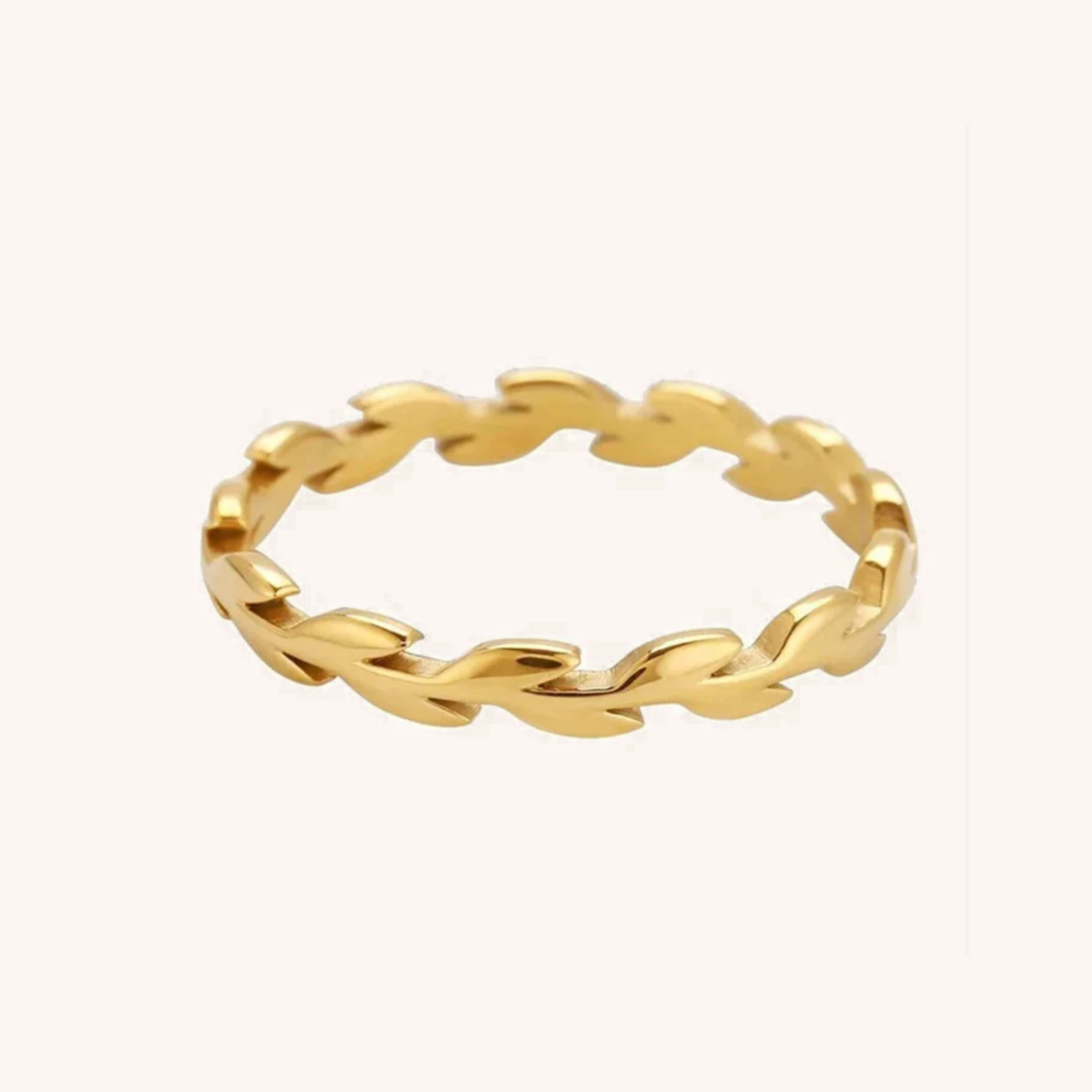 Golden Embrace Vine Ring