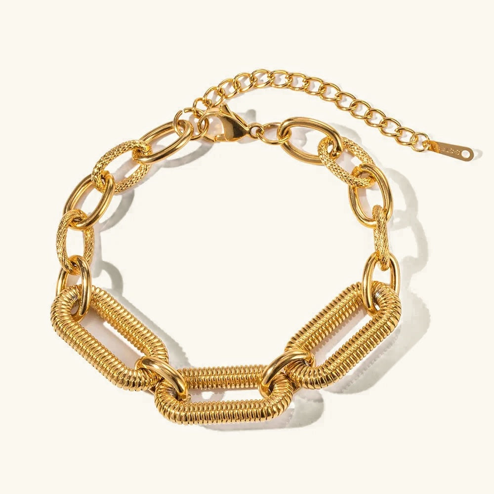 Urban Gold Chain Bracelet