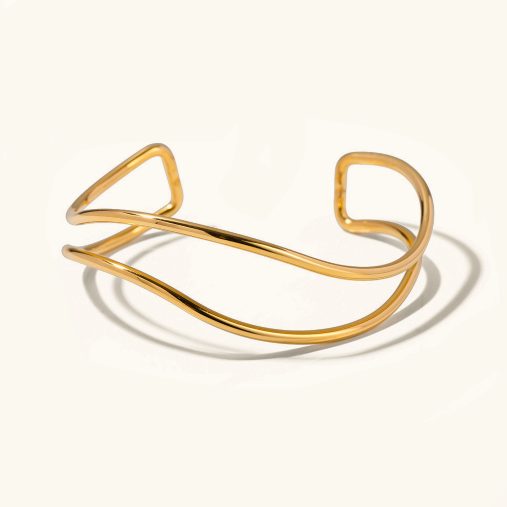 Aura Gold Intertwined Bracelet
