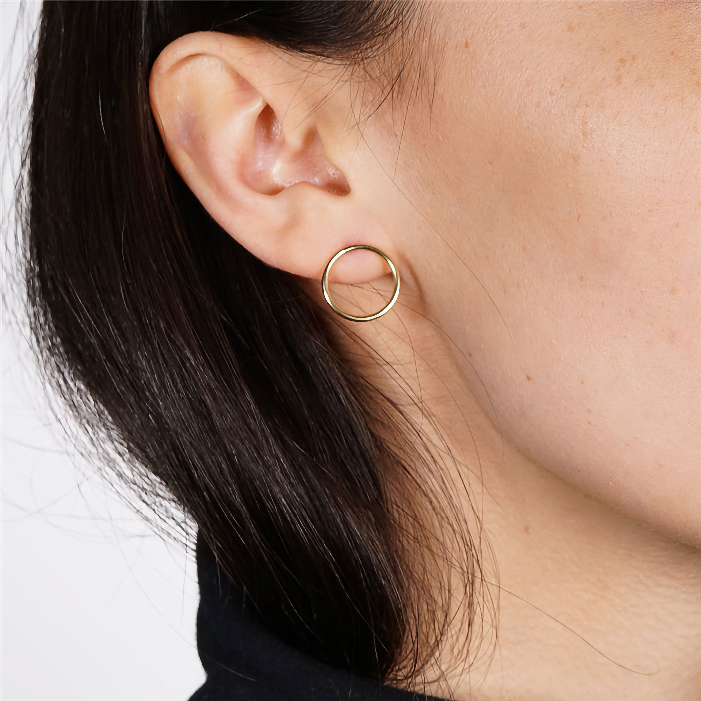 Celestial Radiance Gold Studs