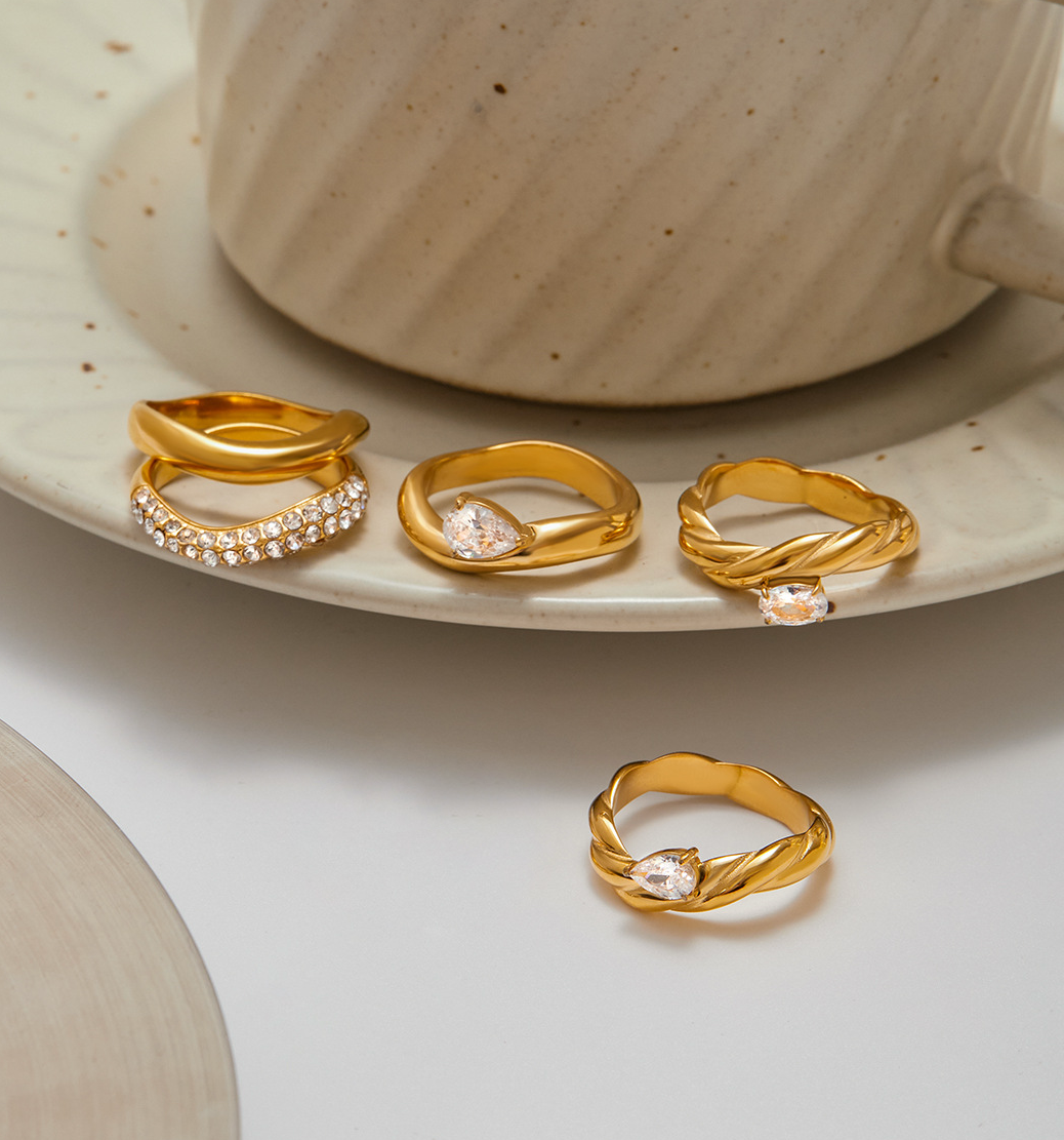 Noemi Stackable Ring Collection