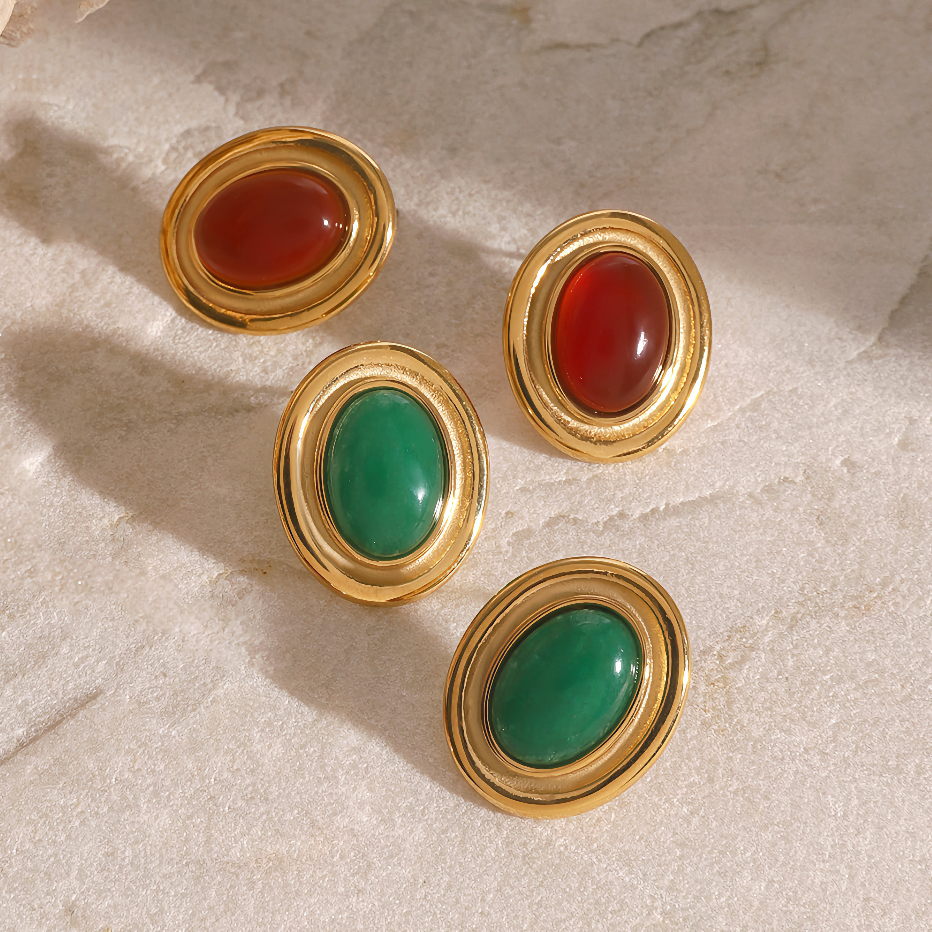 Radiant Gemstone Drops