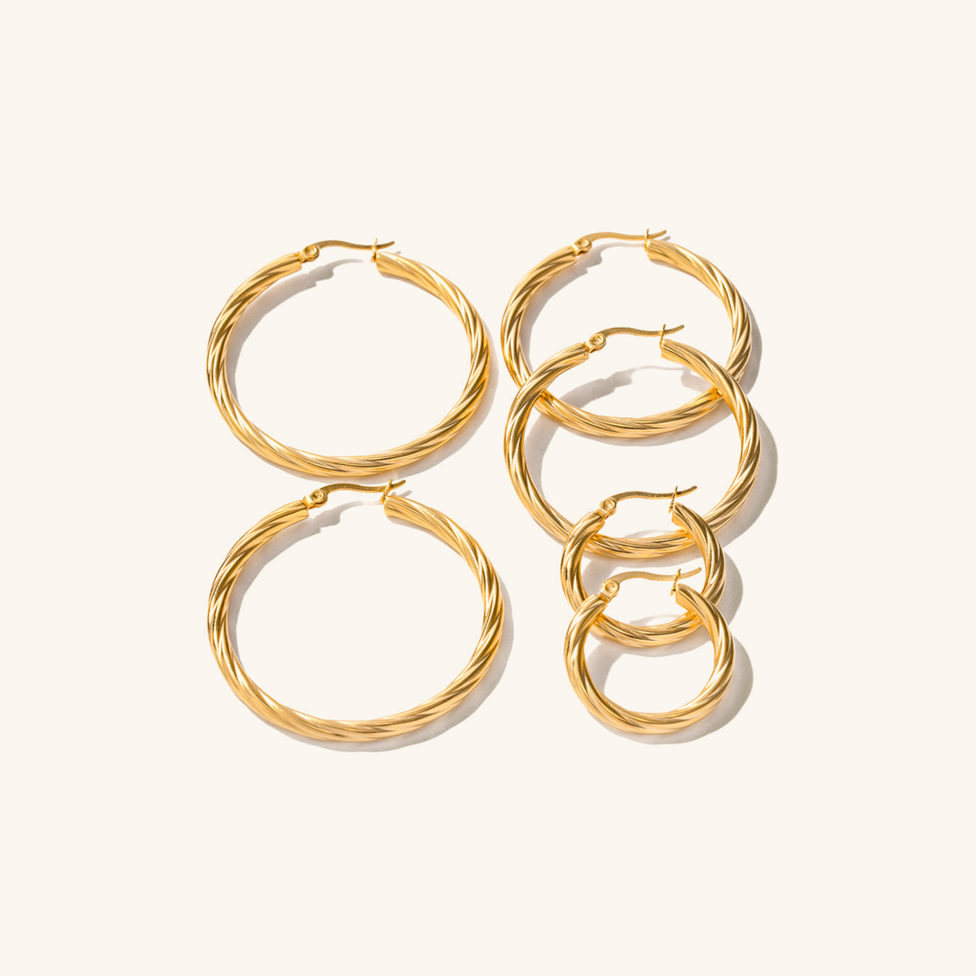 Aura Statement Hoops