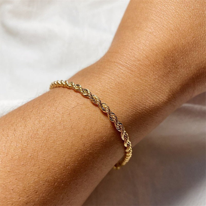 Elegance Rope Chain Bracelet